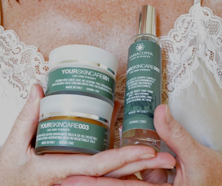 alt="CBD skincare routine"