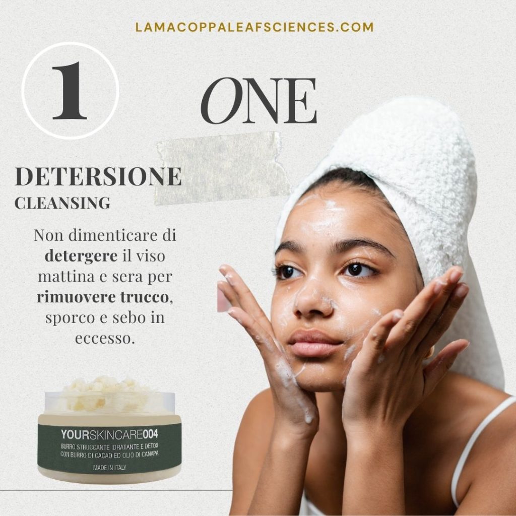 alt="skincare routine italiano"